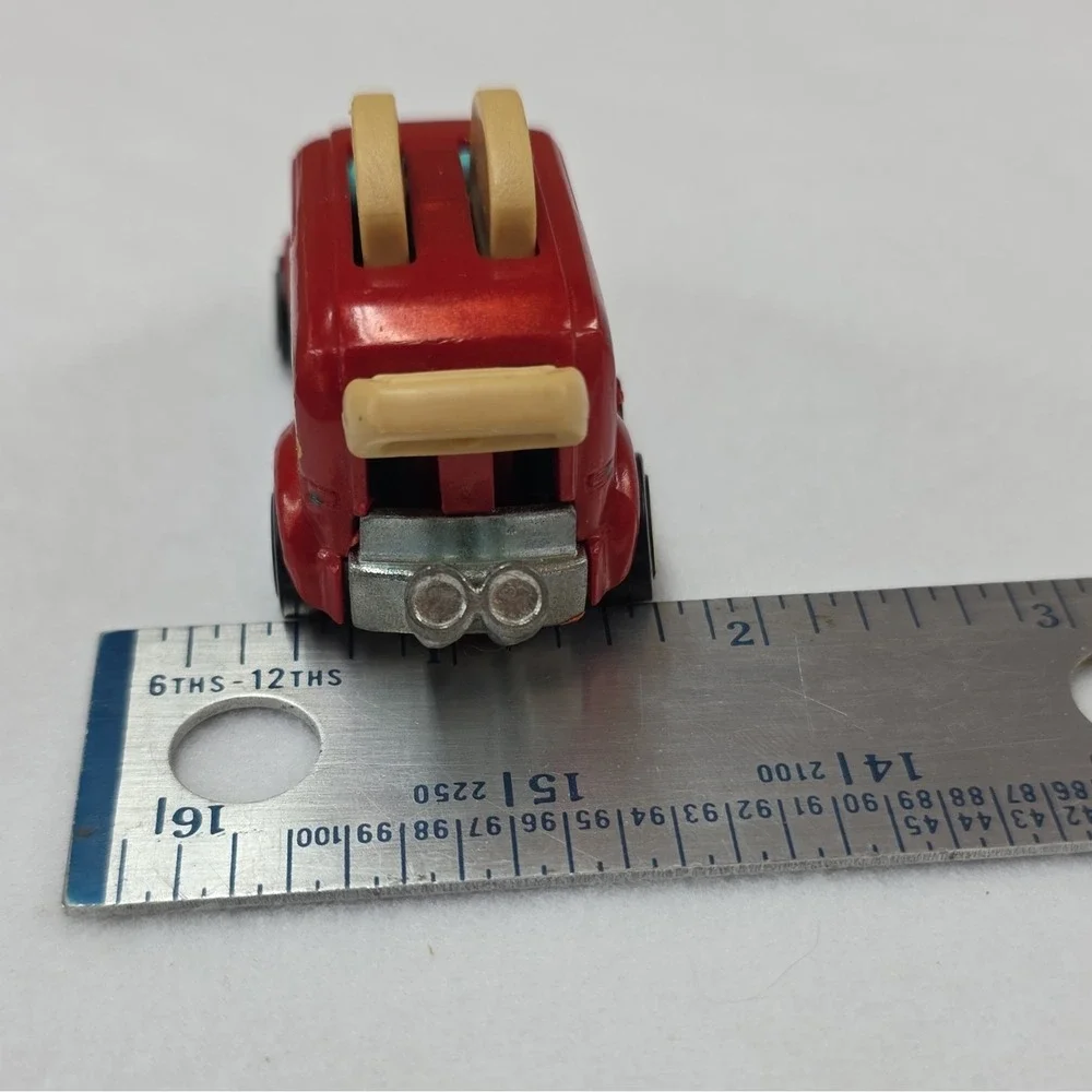 RARE Mattel Hot Wheels Roller Toaster 1:64 Diecast Car 2016 Red/Yellow/Black